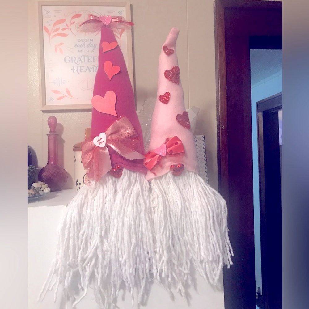 Set of Valentines Day Gnomes